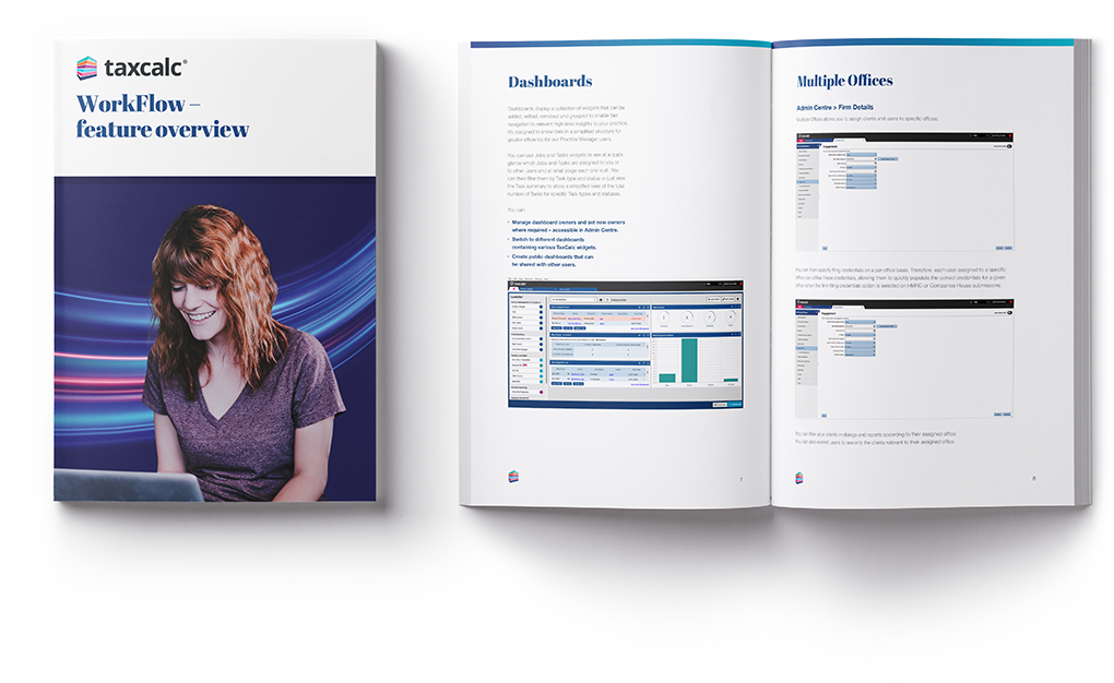 TaxCalc WorkFlow - Features guide